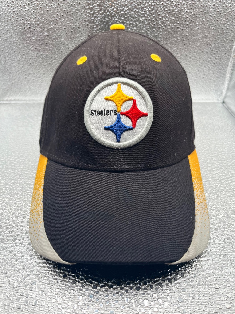 NFL Steelers Team Apparel cap Black & Yellow Cap